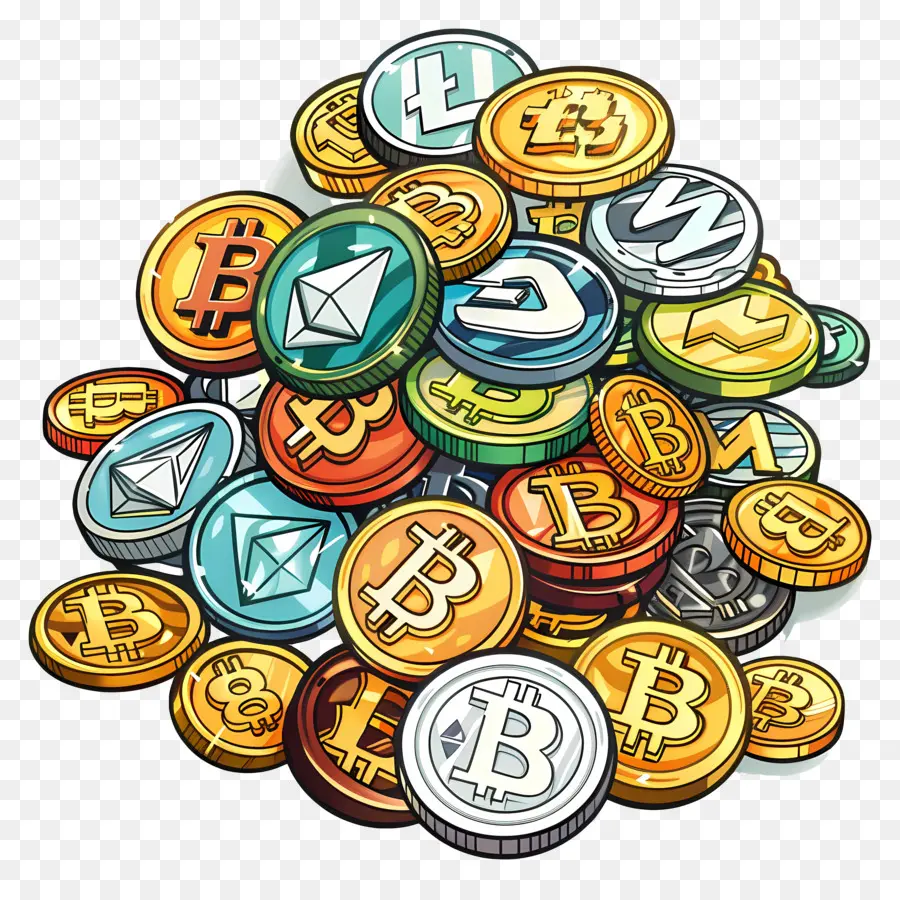 Bitcoins，La Moneda Digital PNG