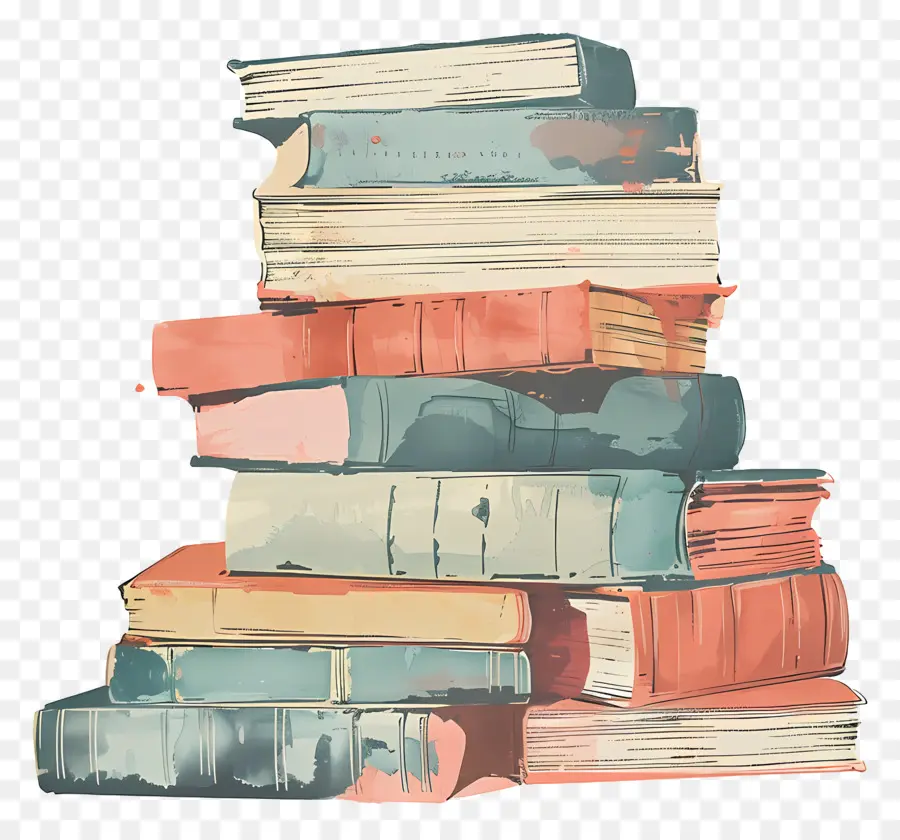 Libros，Pila De Libros PNG