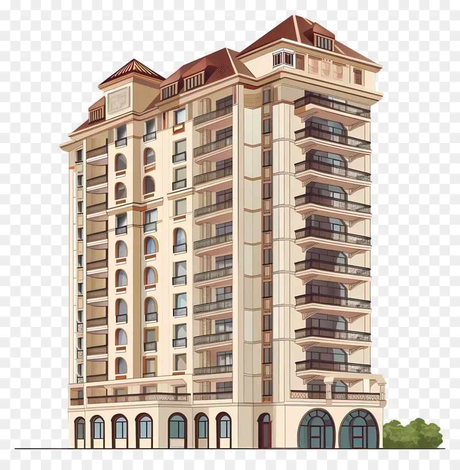 Condominio，Edificio De Apartamentos PNG