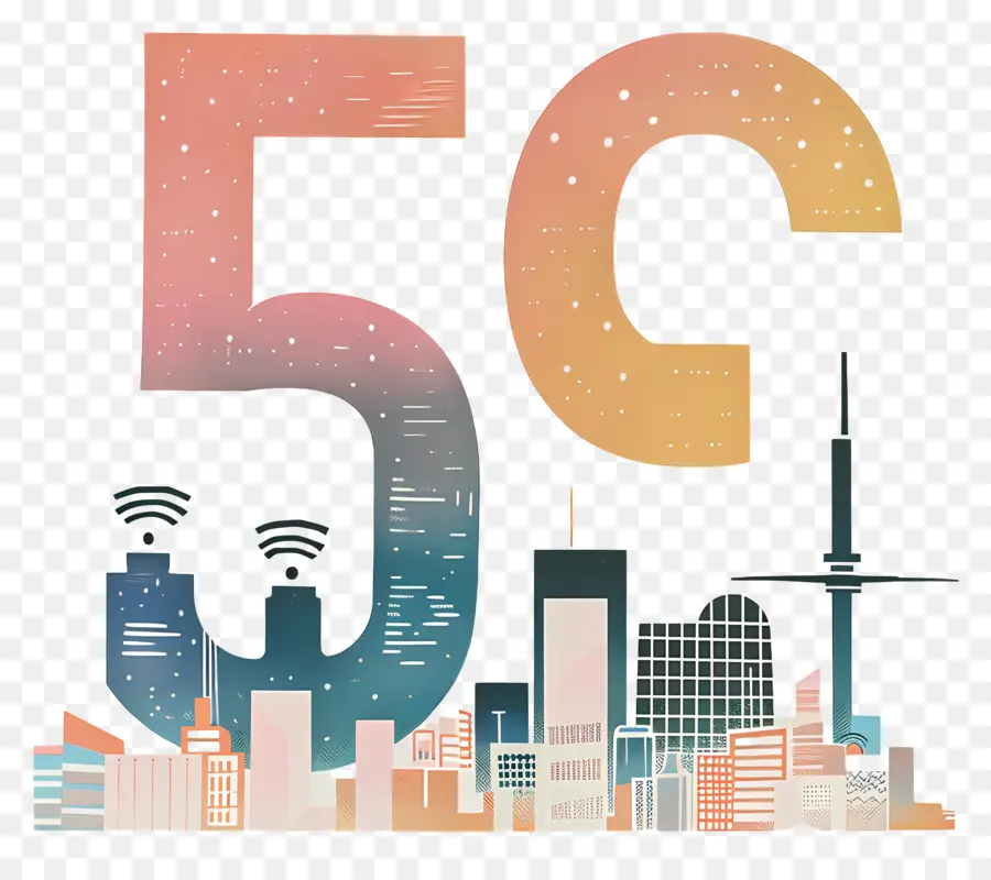 Redes 5g，Tecnología 5g PNG