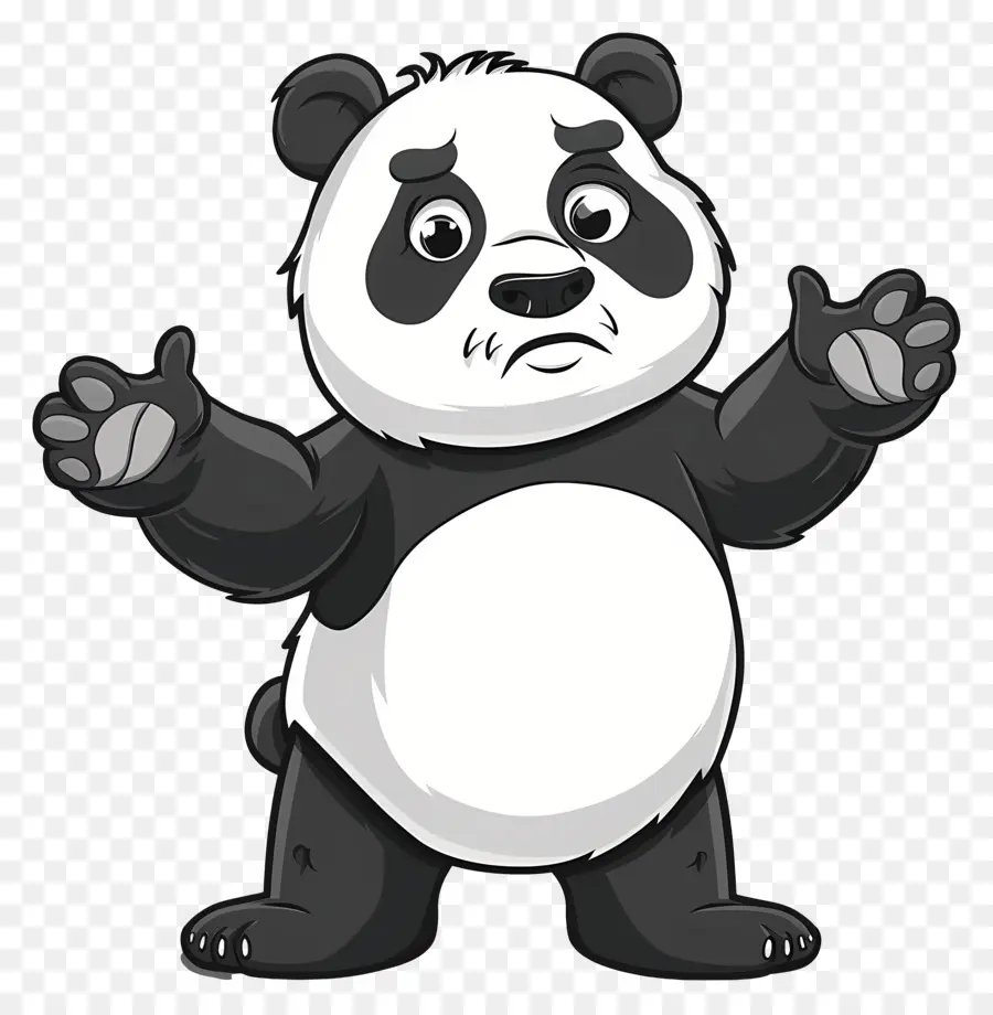 Encogimiento De Hombros，Panda PNG