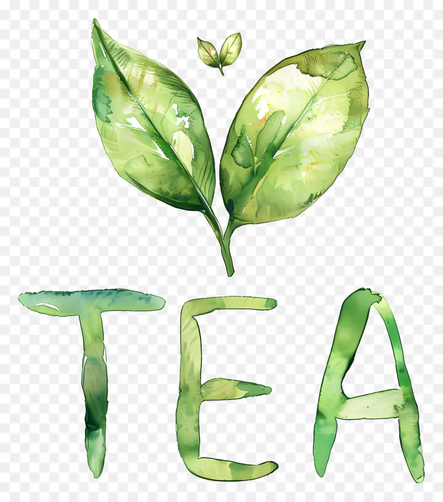 Té，Hoja PNG