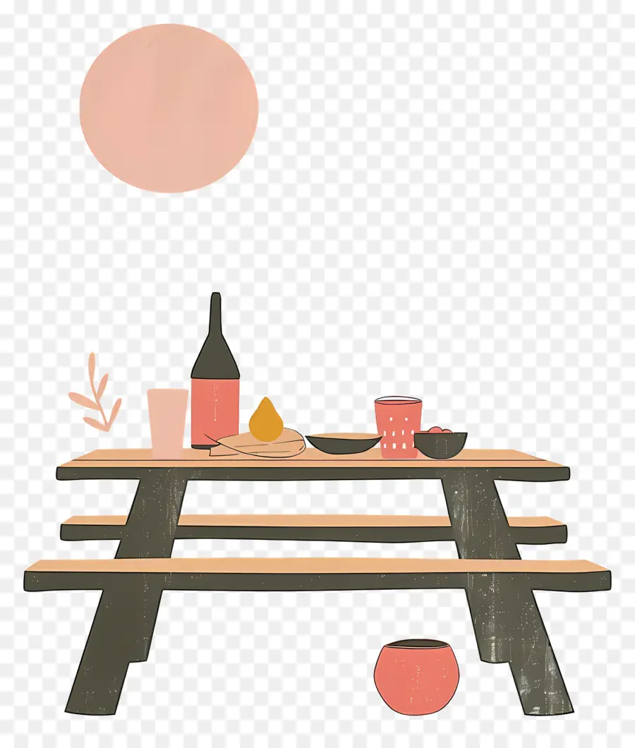 Mesa De Picnic，Picnic PNG