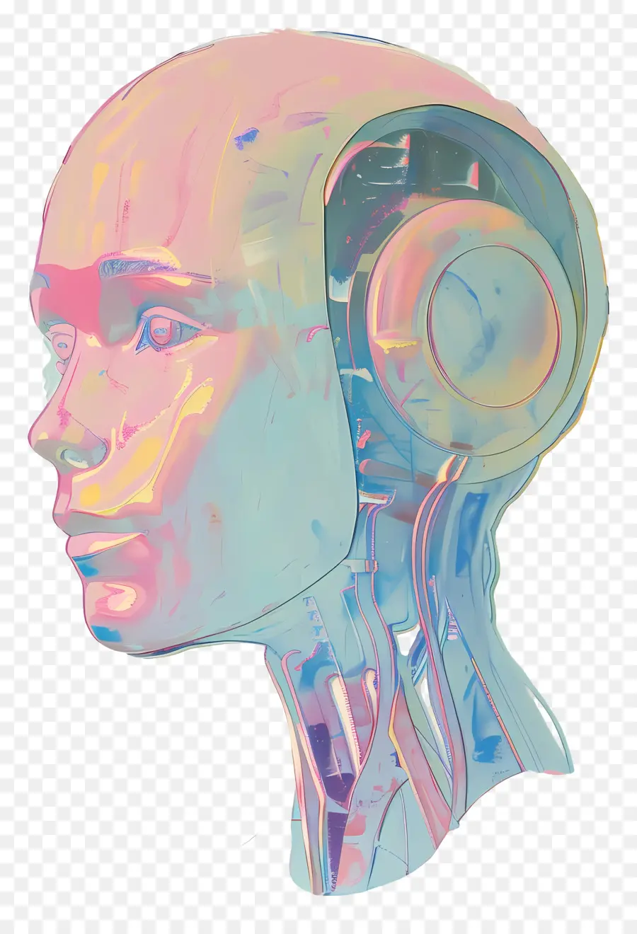 Sophia Robot，Cabeza Transparente PNG