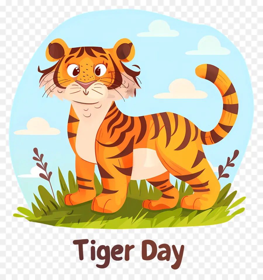 Día Internacional Del Tigre，Cachorro De Tigre PNG