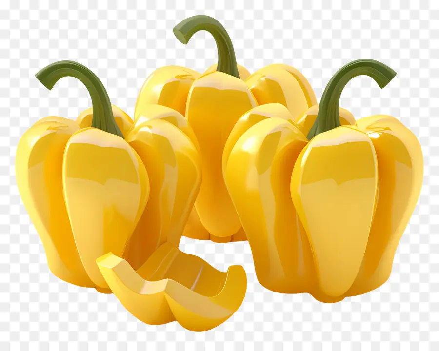 Pimiento Amarillo，El Ají Dulce PNG