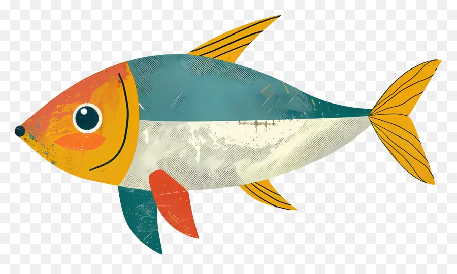 Dibujos Animados De Pescado，Los Peces PNG