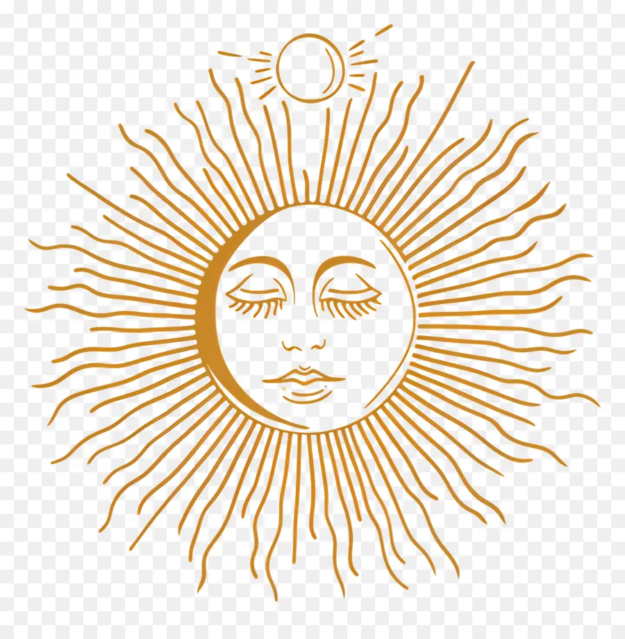 Solsticio De Junio，Sol PNG