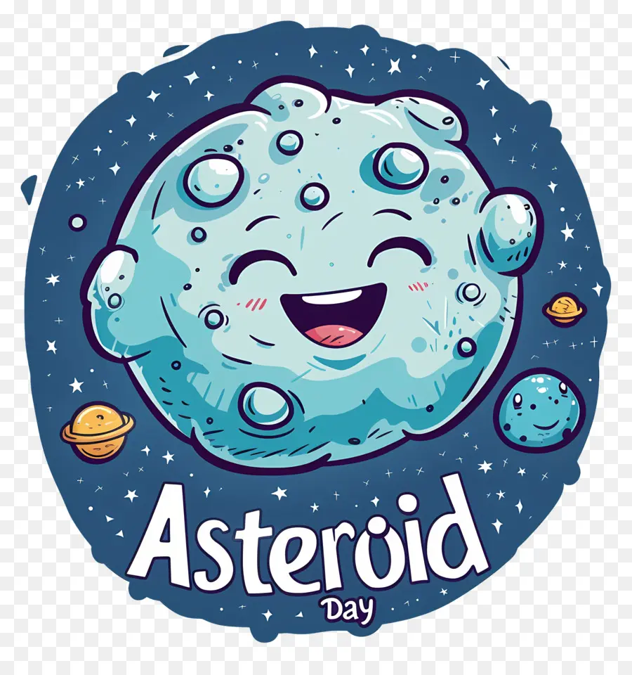 Internacional Asteroide Día，Luna PNG