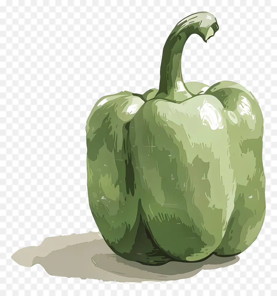 Pimiento Verde，Pimienta PNG