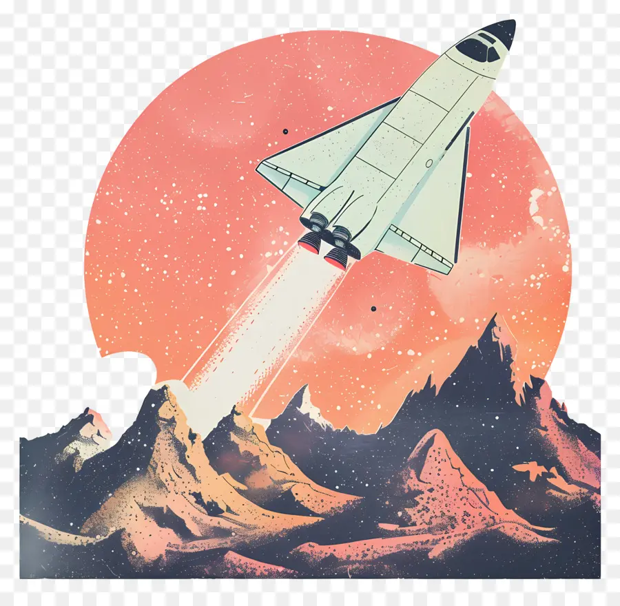 El Turismo Espacial，Cohete PNG