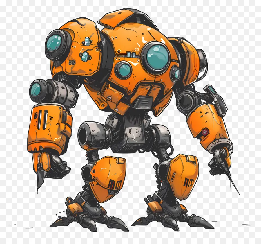 Robot Mech，Robot PNG