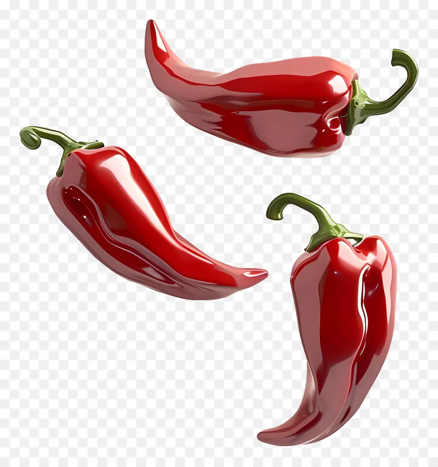 Pimiento Rojo，Chili Peppers PNG