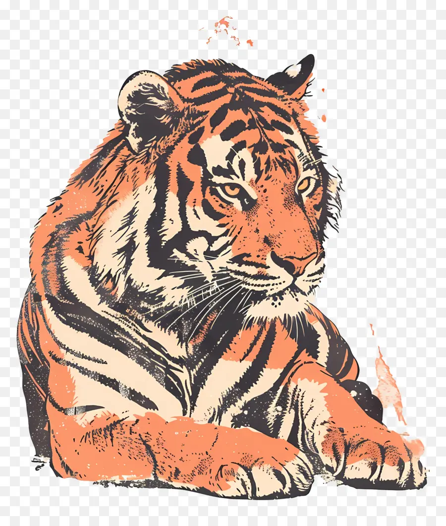 Tigre，La Vida Silvestre PNG