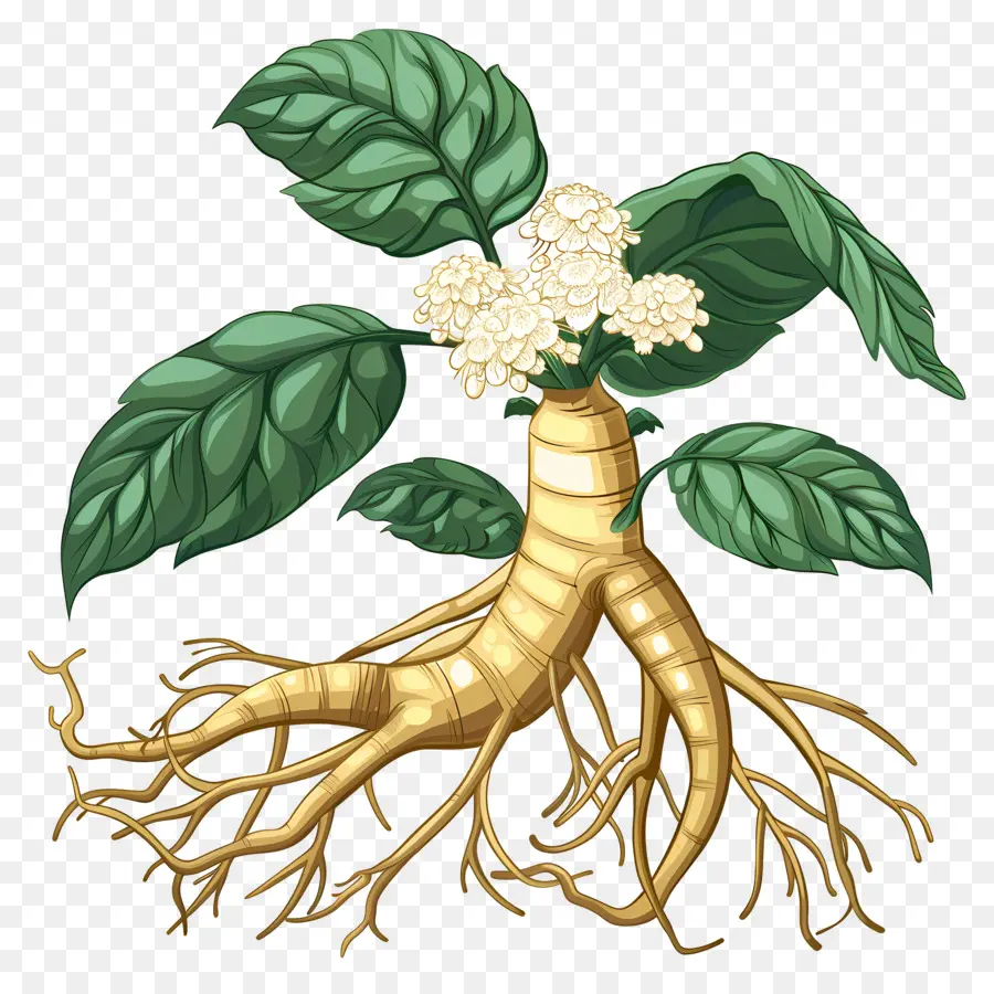 Ginseng，Planta De Ginseng PNG