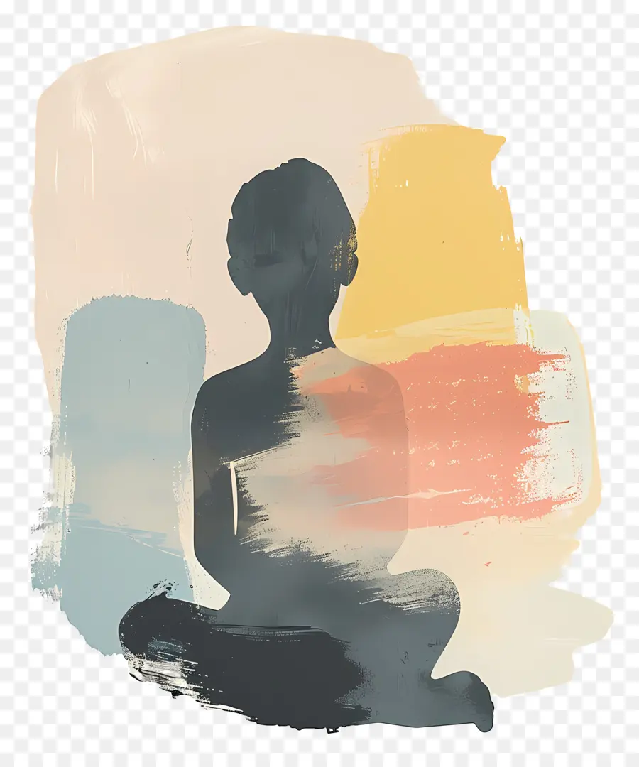 Niño，Persona Meditando PNG