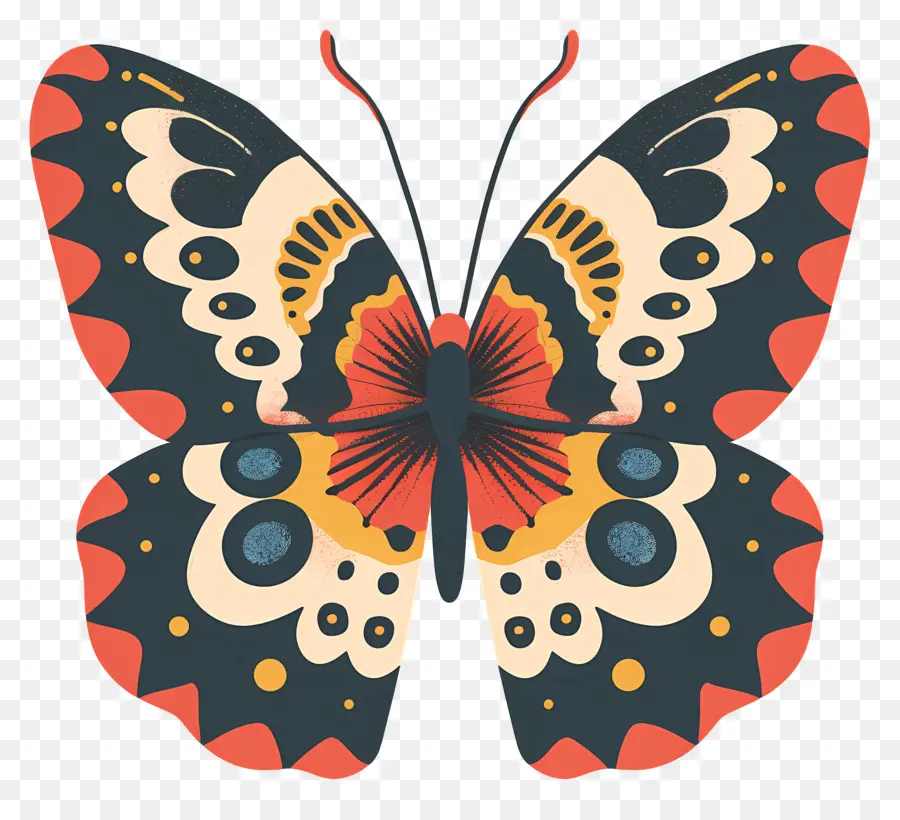 Simple，Mariposa PNG