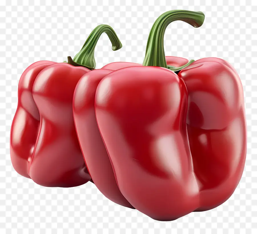 Red Bell Pepper，El Ají Dulce PNG