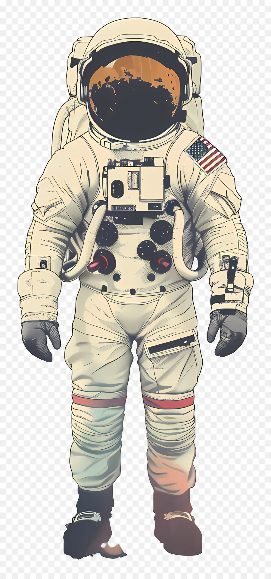 Astronauta，Traje Espacial PNG