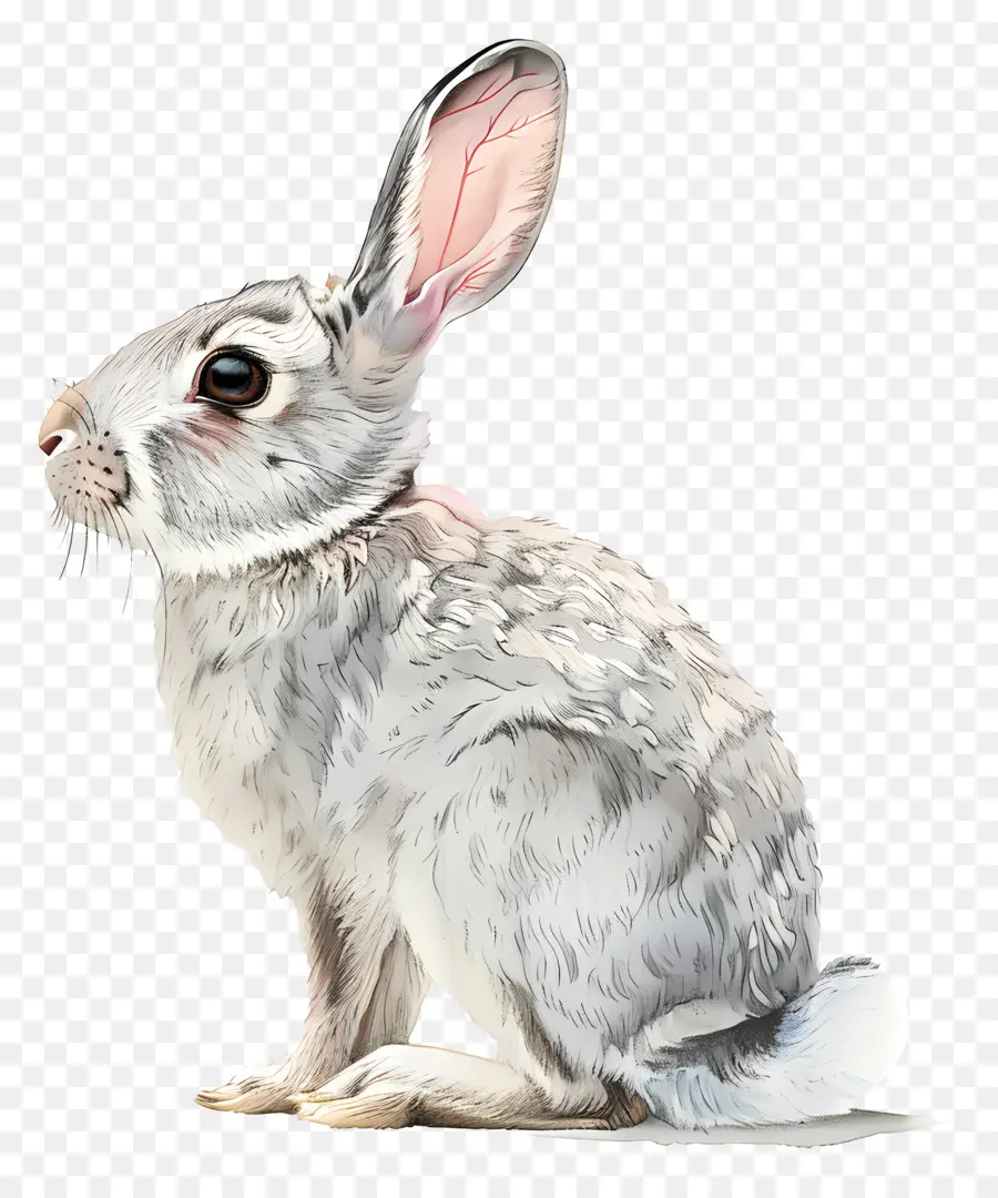 Conejo，Gris Conejo PNG