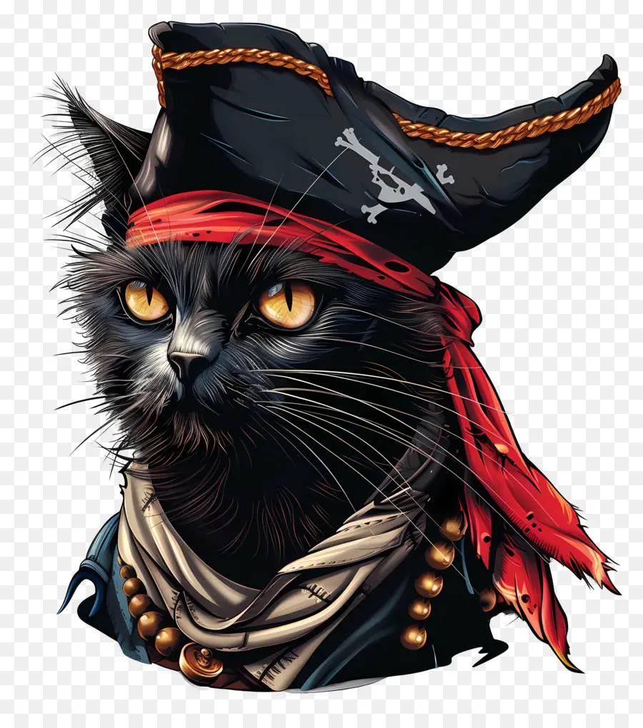 Pirata，Gato Pirata PNG