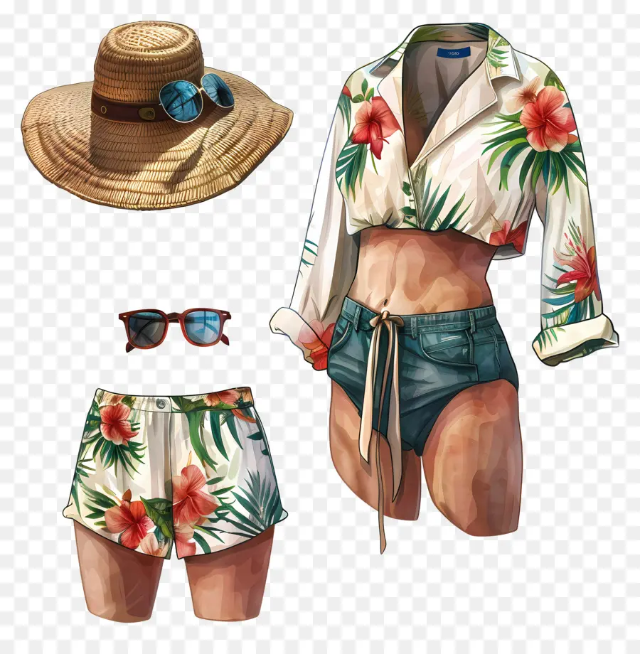 Traje De Verano，Verano PNG