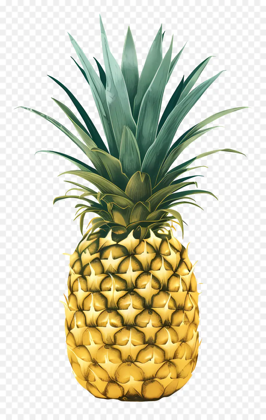 Piña，Frutas Tropicales PNG