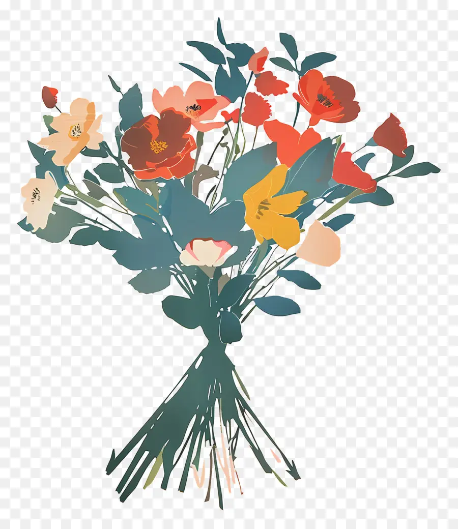 Ramo De Flores，Bouquet Of Flowers PNG