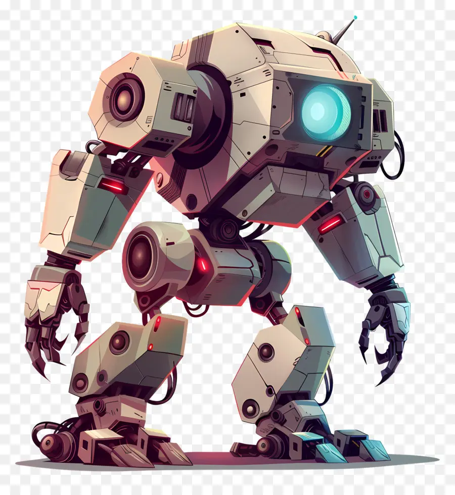 Robot Mech，Robot Futurista PNG