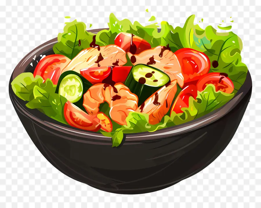 Ensalada De Pollo，Ensalada PNG