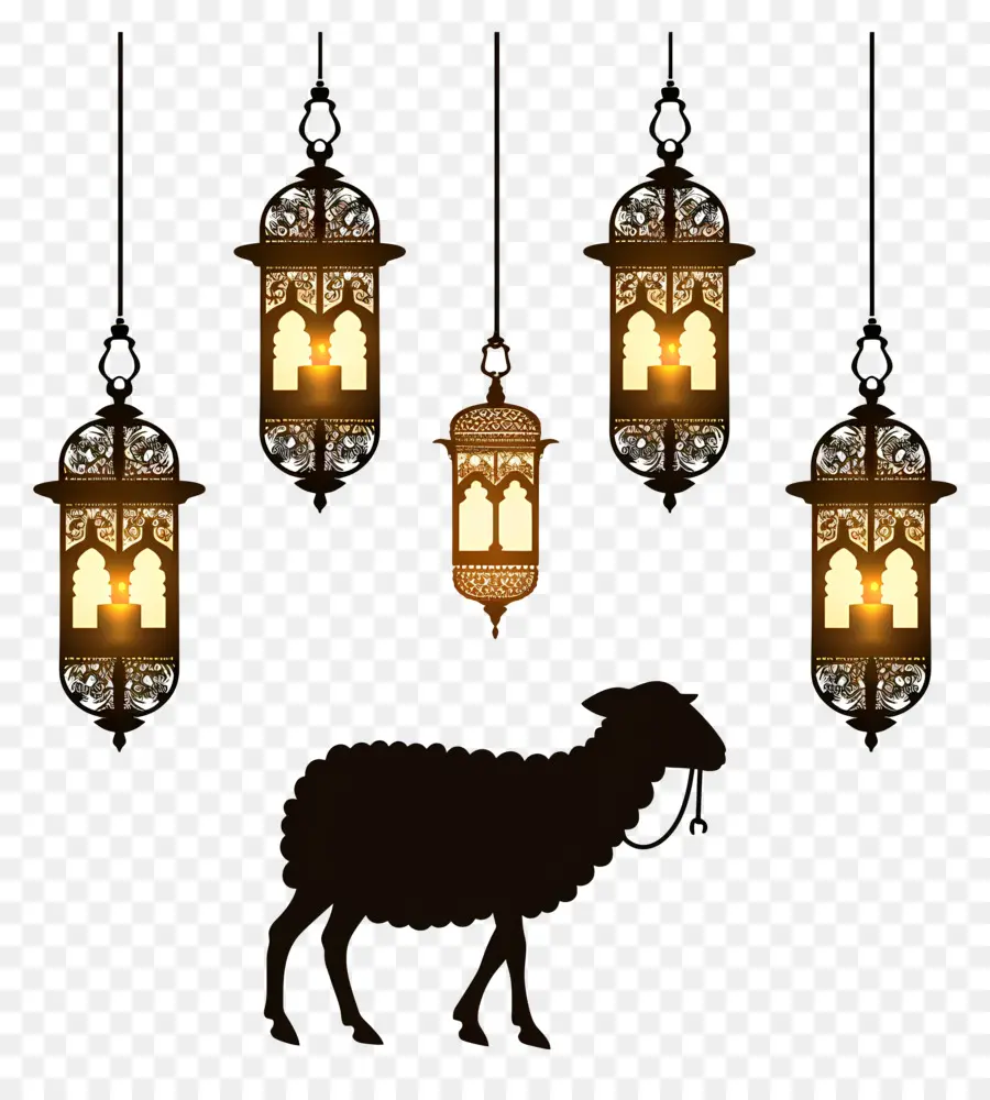 Eid Al Adha，Lámparas Colgantes PNG
