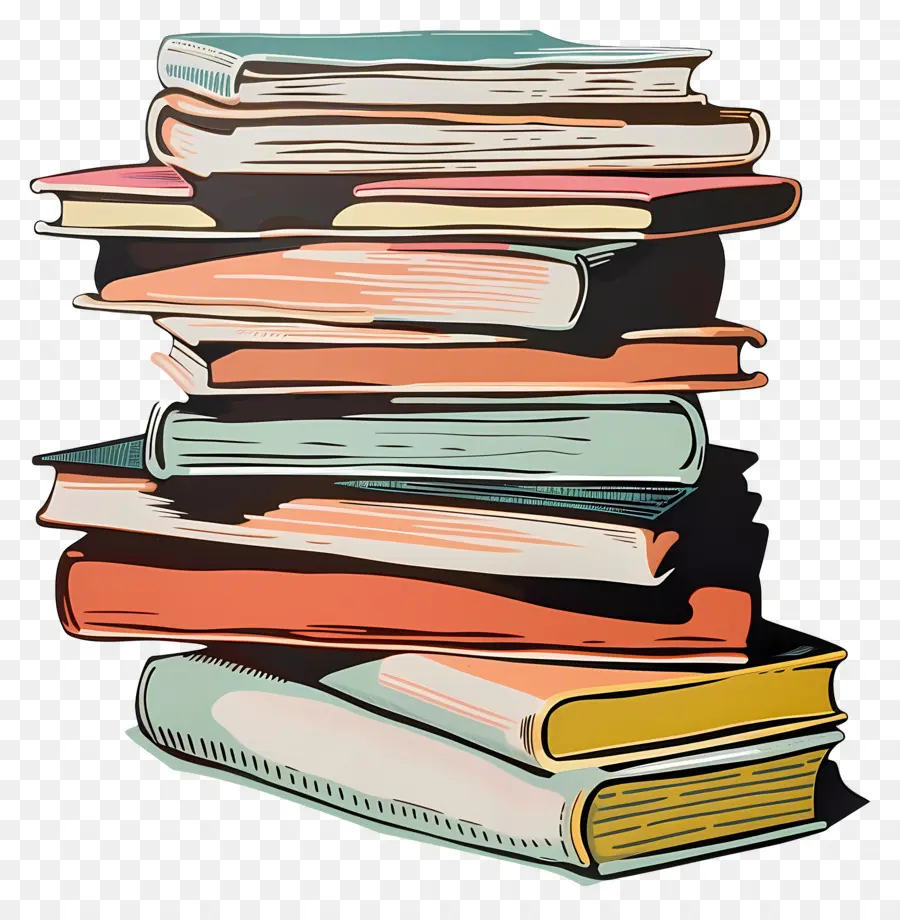 Libros，Pila De Libros PNG