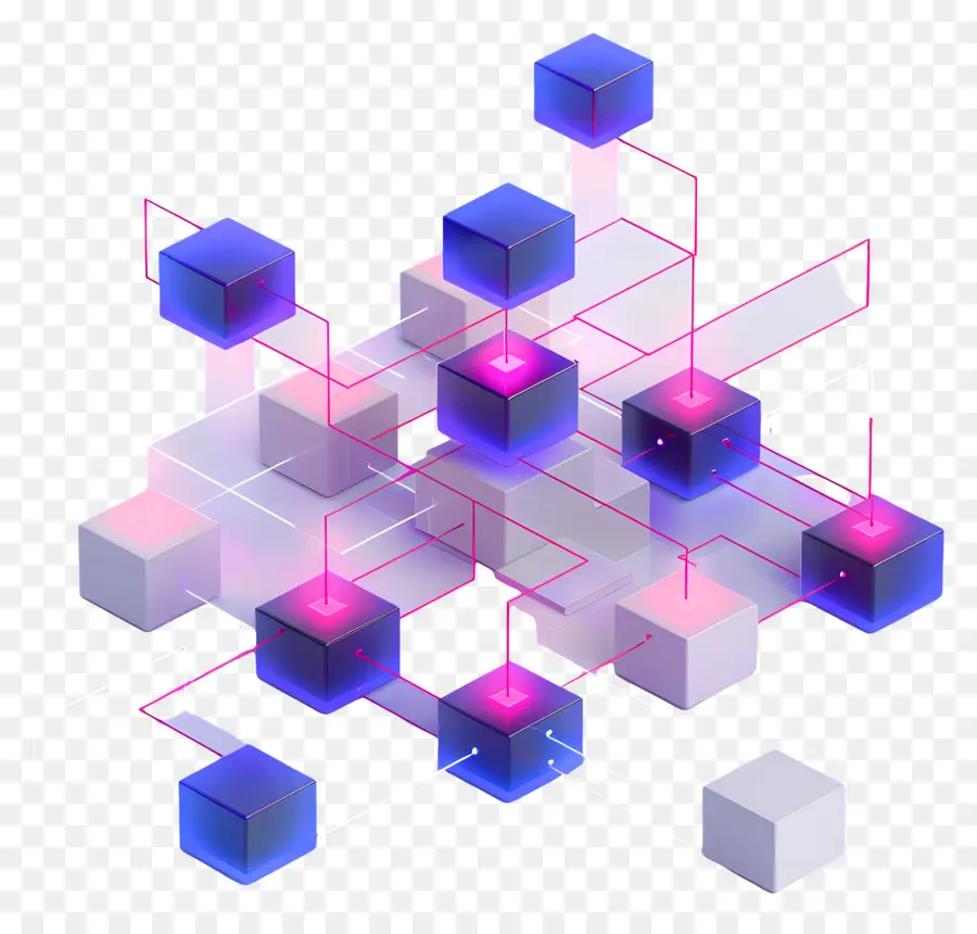 Bloques，Estructura Tridimensional PNG