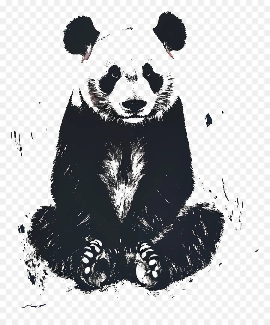 Panda，Oso PNG