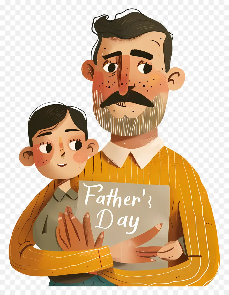 El Día De Los Padres，Papá E Hijo PNG