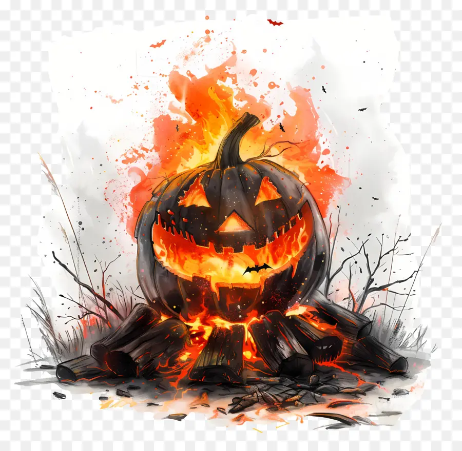 La Hoguera，Jack O'lantern PNG