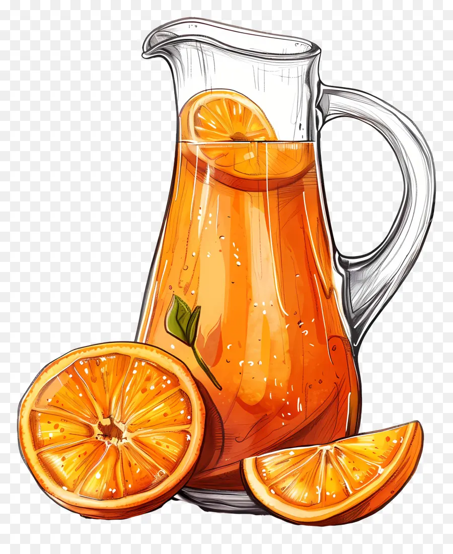 Carafe Juuma De Naranja，Naranja PNG