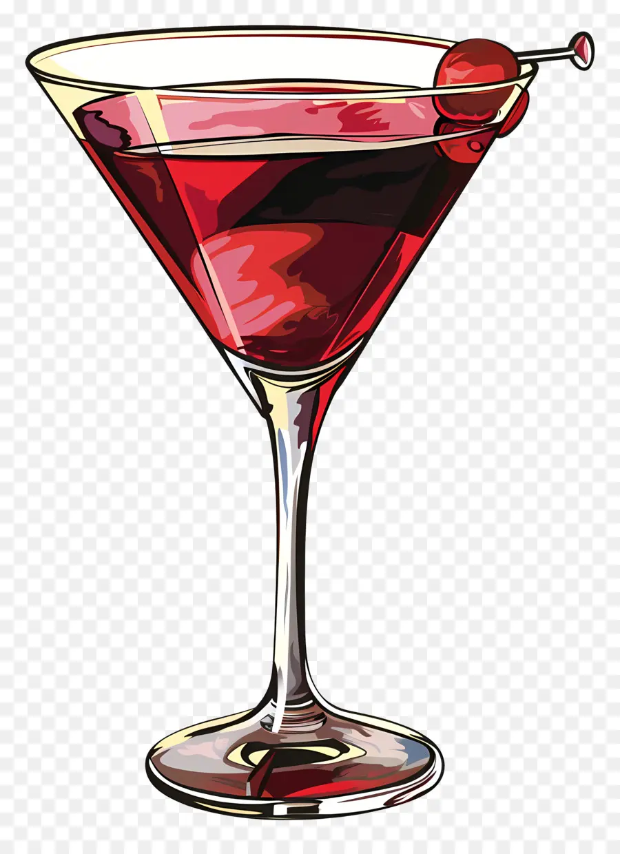 Copa De Martini，Martini Rojo PNG