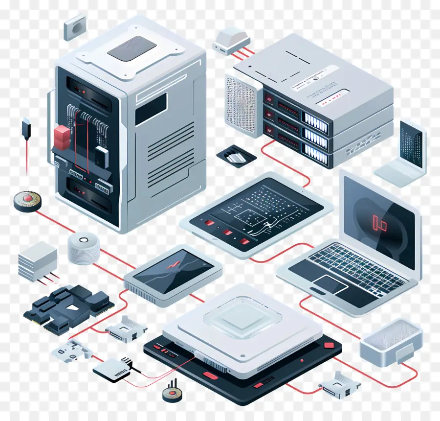 Los Datos Digitales，La Transferencia De Datos PNG