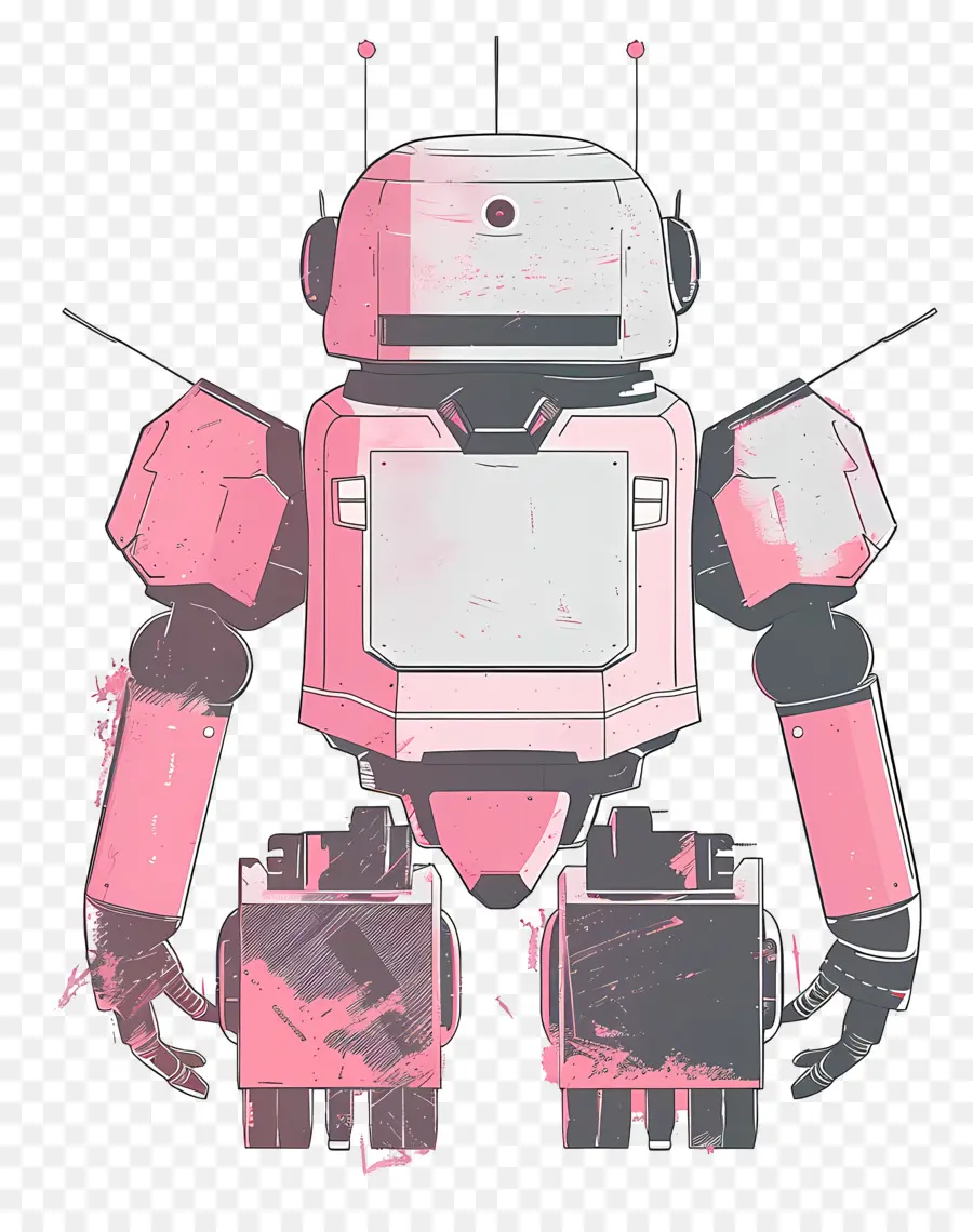Robot，Robot Rosa PNG