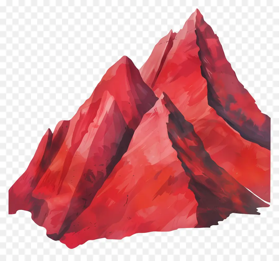 Montañas，La Pintura Abstracta PNG