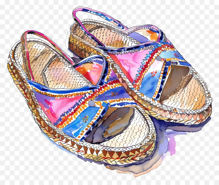 Alpargatas，Sandalias Para Mujeres PNG