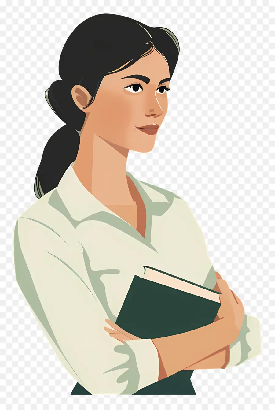 Maestro，Mujer Con Libro PNG