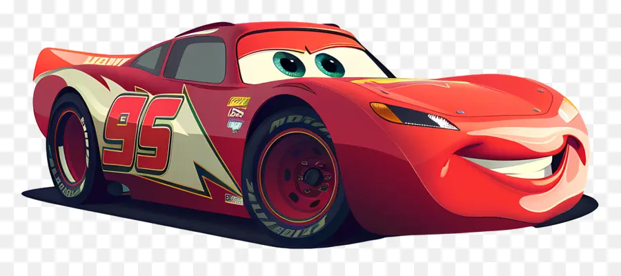 Rayo Mcqueen，Pixar Cars PNG