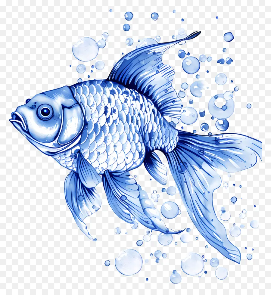 Pescado Azul，Pez PNG