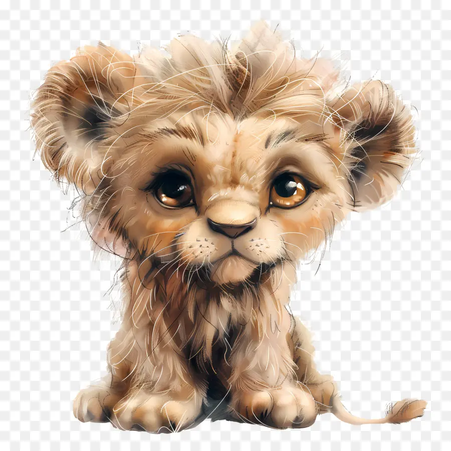 Pequeño León，Lion Cub PNG