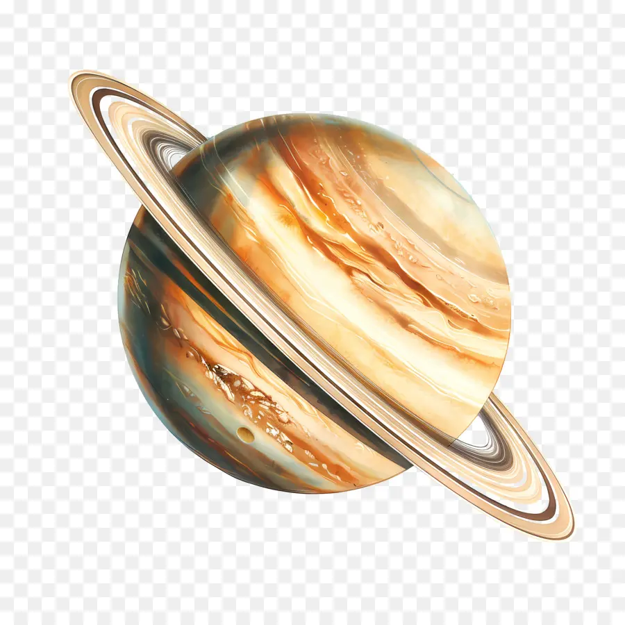 Saturno，Planeta Con Anillos PNG