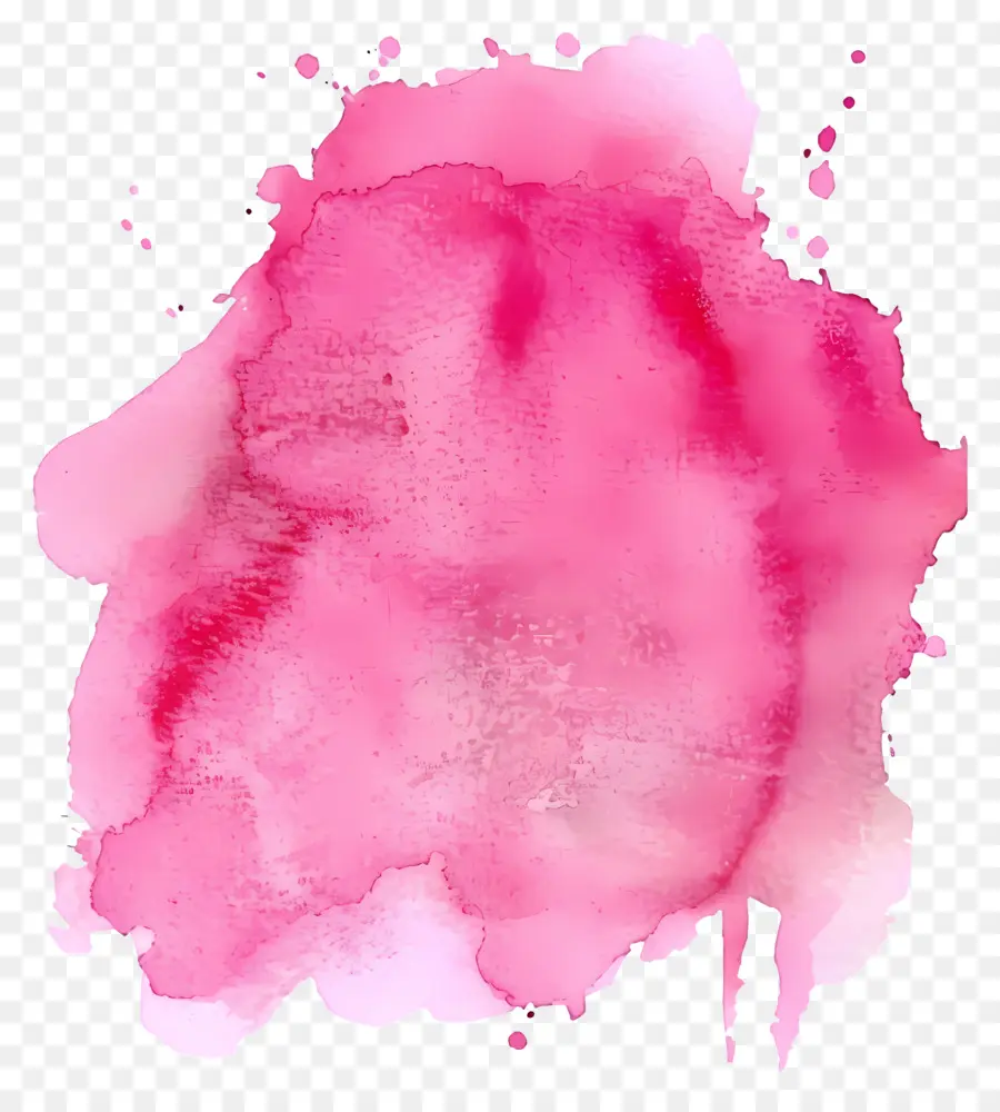 Salpicadura De Acuarela Rosa，Salpicaduras De Pintura Roja PNG