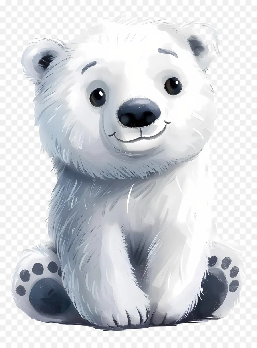 Pequeño Oso Polar，Oso Polar PNG