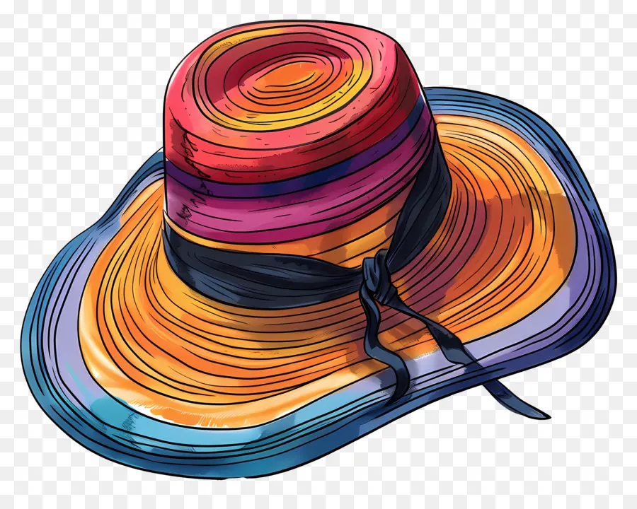 Sombrero Para El Sol，Sombrero De Paja PNG